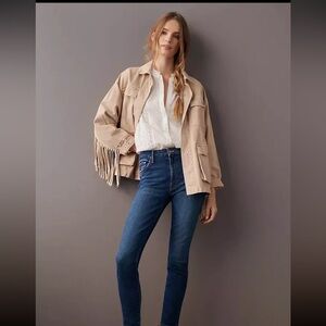 MOTHER High Waisted Looker Ankle Size 32 NWOT